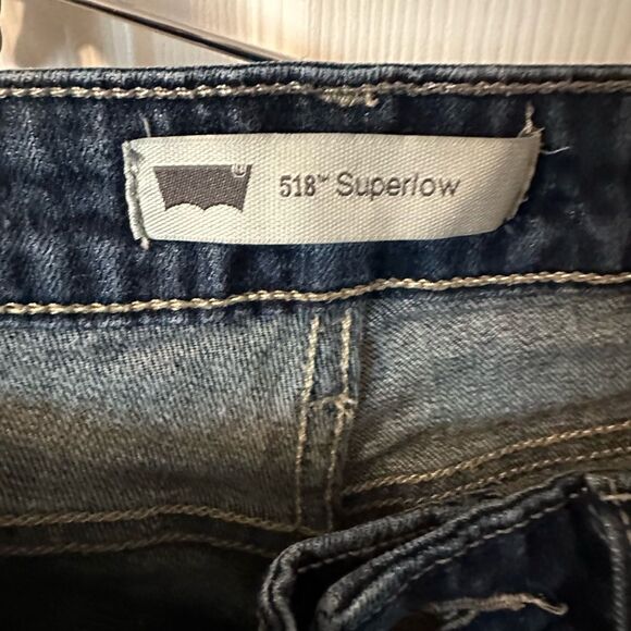 Women’s Levi’s Jeans 518 Super low rise Bootcut 28x30 - Picture 5 of 7